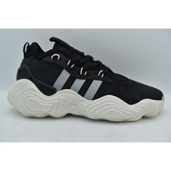 Adidas Mens Size 9 Trae Young 3 Black White Carbon Basketball Shoes Sneakers - Picture 6 of 11